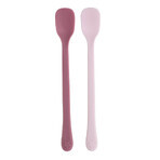 Acacia, set de cuillères plates, rose, 2 pièces