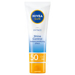 Nivea Sun UV Face Shine Control, protezione solare opacizzante, SPF 50, 50 ml CONFEZIONE ROTTA