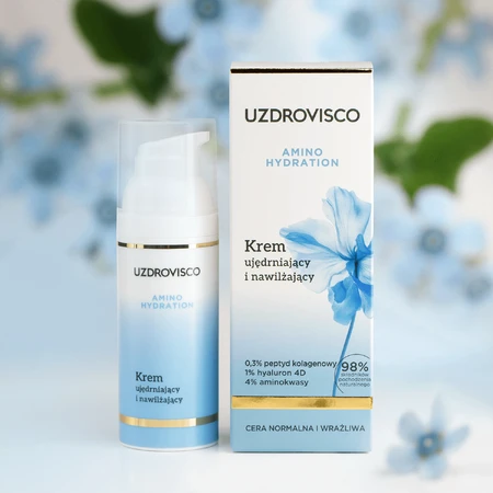 Uzdrovisco Amino Hydration, crème raffermissante et hydratante, 50 ml