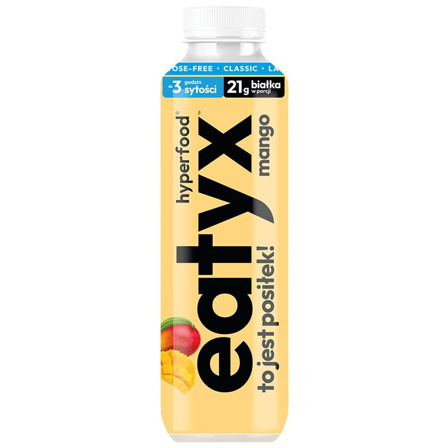 OSHEE Eatyx, pasto liquido pronto da bere, senza lattosio, mango, 300 ml DATA SCORTA