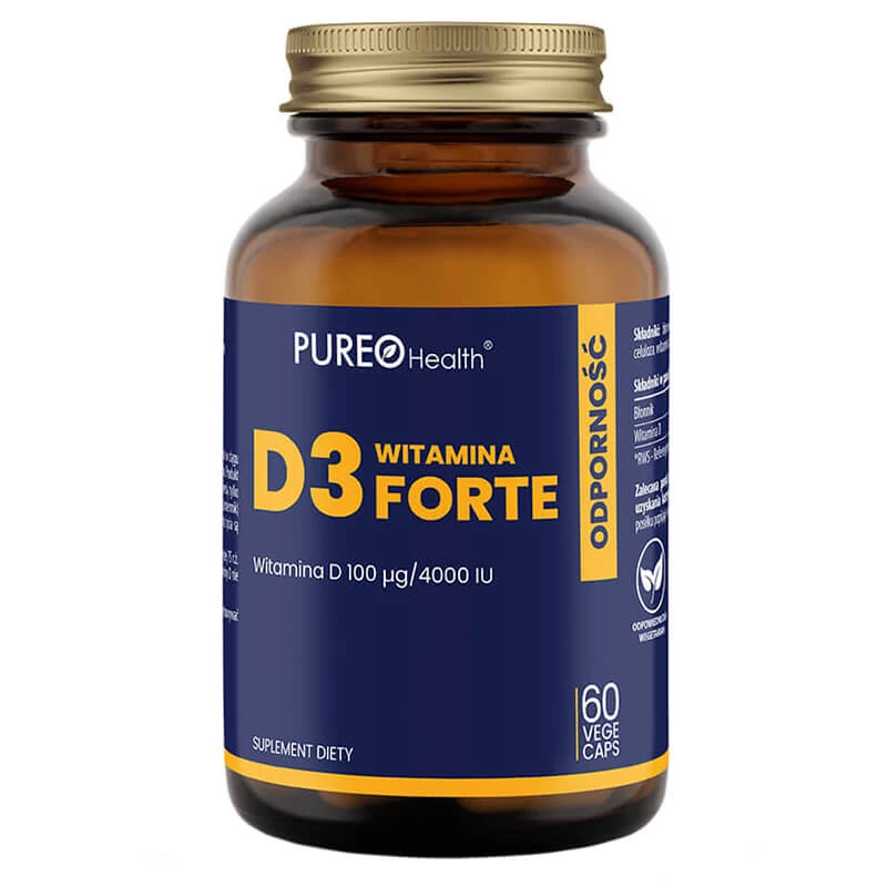 Pureo Health Vitamin D3 Forte, 60 capsules