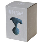 Natruba, natural rubber teether with rattle, turtle, from birth, 1 piece Natruba, natural rubber teether with rattle, turtle, from birth, 1 piece