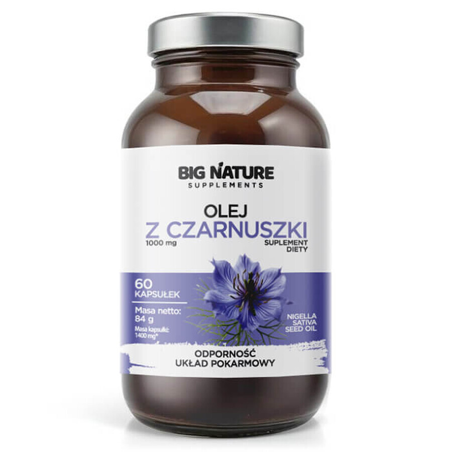 Big Nature Ulei de chimen negru, 60 capsule