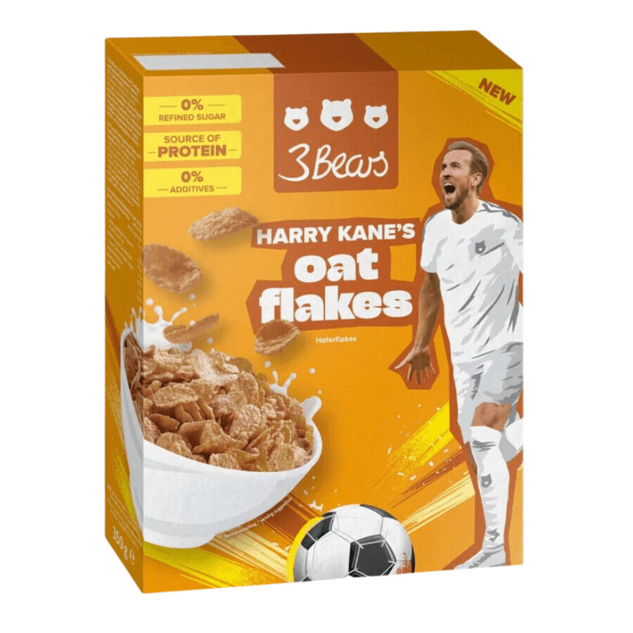 Copos de avena Harry Kane, 350 g, 3Osos