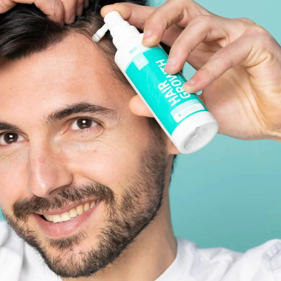 Neofollics Haarwuchs-Kit, haarwuchsfördernde Spülung, 250 ml + Lotion, 90 ml + Shampoo, 250 ml für 1 Penny