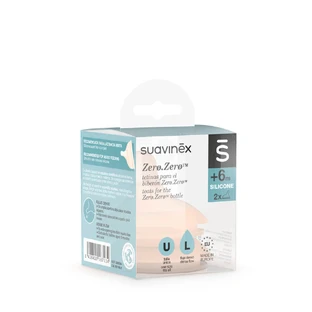 Zero Zero naaldspenen voor zuigfles, 2 stuks, Suavinex