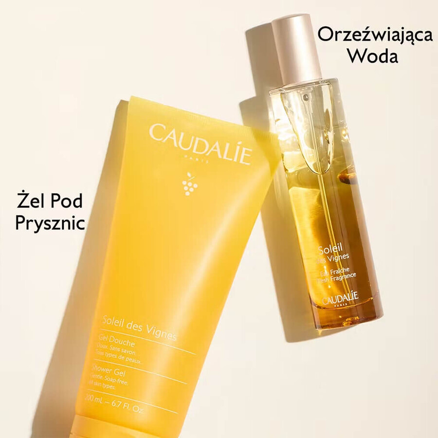 Caudalie Soleil des Vignes shower gel, 200 ml