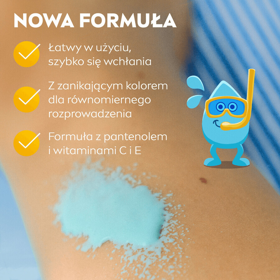 Nivea Sun Kids Protect & Care 5en1, spray de protección solar para niños, FPS 50+, 200 ml + gel-crema calmante para después del sol, 175 ml + toalla de playa de regalo