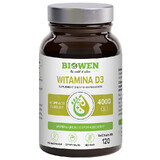 Biowen Vitamina D3, 120 capsule