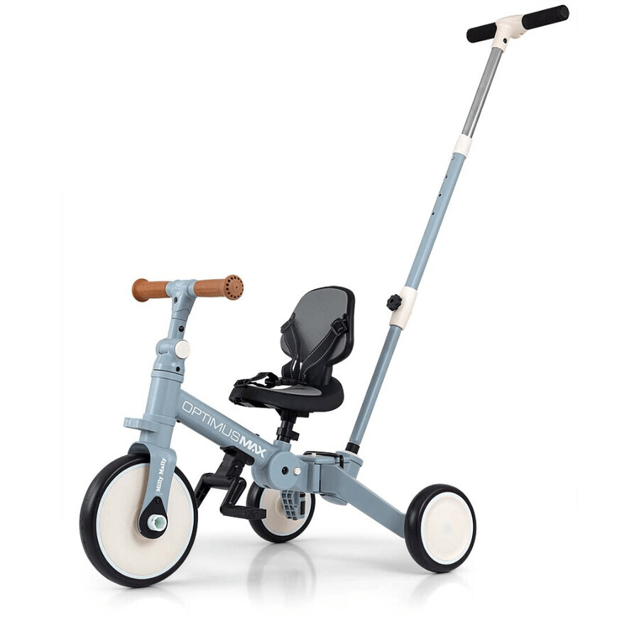 Tricycle 5 in 1 Optimus Max, + 1 year, Denim, Milly Mally