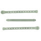 B.Box, bidon lanyard with straw, sage, 1 piece