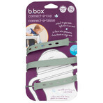 B.Box, bidon lanyard with straw, sage, 1 piece B.Box, bidon lanyard with straw, sage, 1 piece