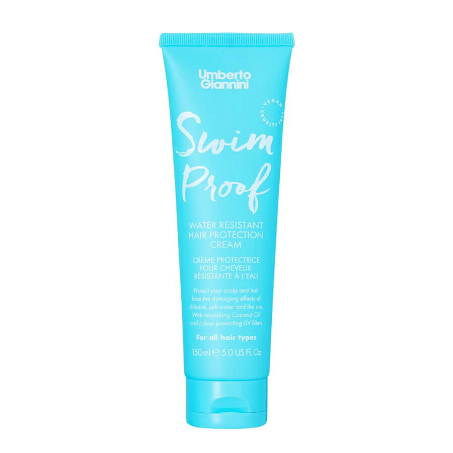 Crema rezistenta la apa cu filtru UV Swim Proof, 150 ml, Umberto Giannini