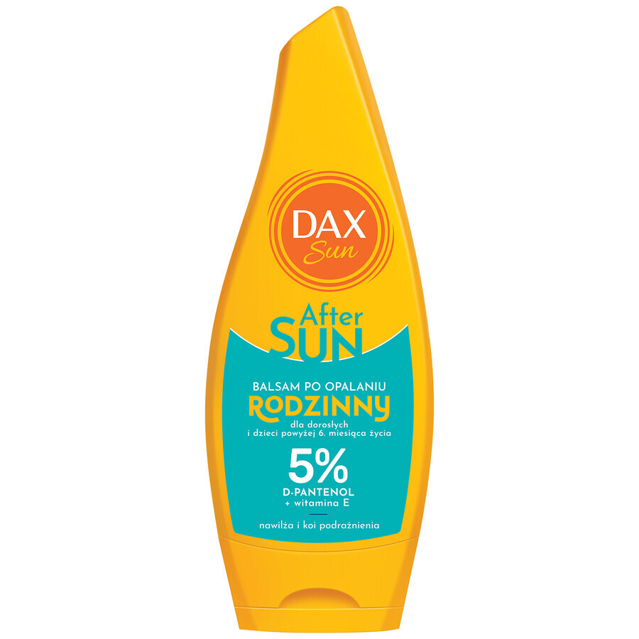 DAX Sun, family after-sun lotion, D-Panthenol 5%, 175 ml