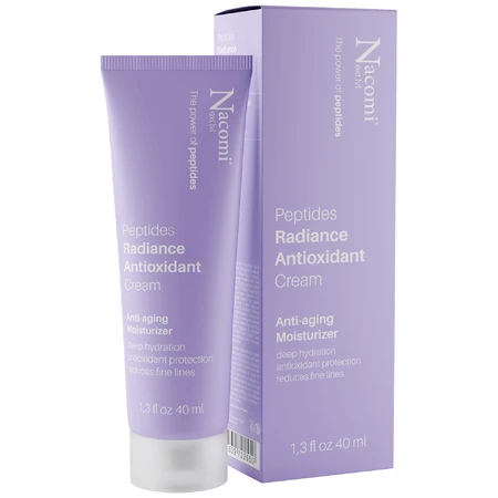 Nacomi Next Level, crème antioxydante avec peptides, 40 ml