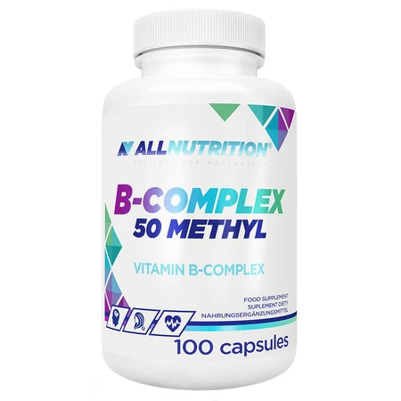 Allnutrition Complejo B 50 Metilo, 100 cápsulas