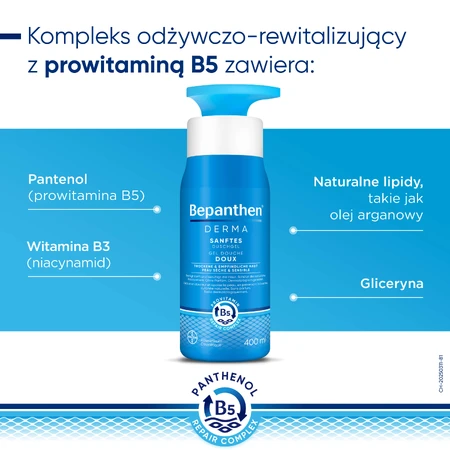 Bepanthen Derma, body wash gel, 400 ml