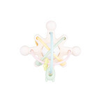 Dumel GiliGums, rammelaar met bijtring, Cosmos, pastel, vanaf 3 maanden, 1 stuk Dumel GiliGums, rammelaar met bijtring, Cosmos, pastel, vanaf 3 maanden, 1 stuk