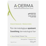 A-Derma, pain dermatologique nettoyant pour le visage et le corps, 100 g