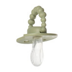 Luu Kids, pacifier, positioning, silicone, Seaside Grass, 3-6 months, 1 piece