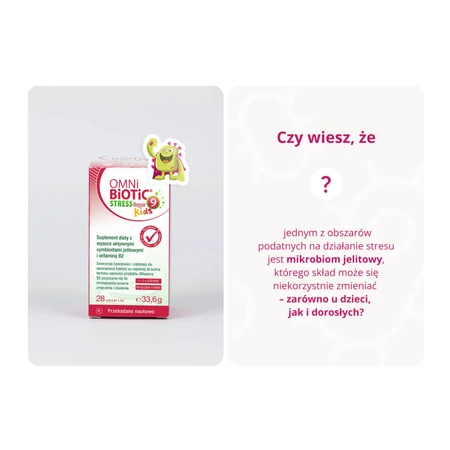 OmniBiotic Stress Repair 9 Kinderen, vanaf 3 jaar, 28 sachets