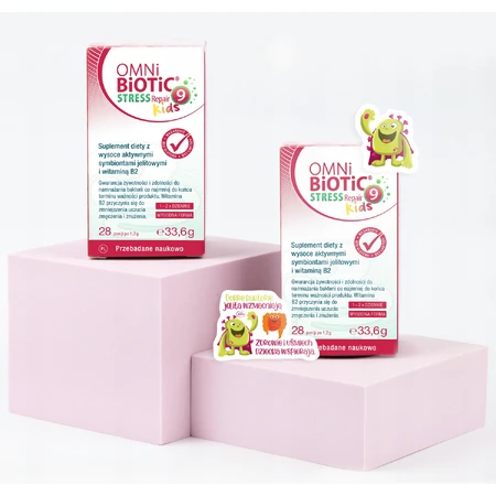 OmniBiotic Stress Repair 9 Kinderen, vanaf 3 jaar, 28 sachets