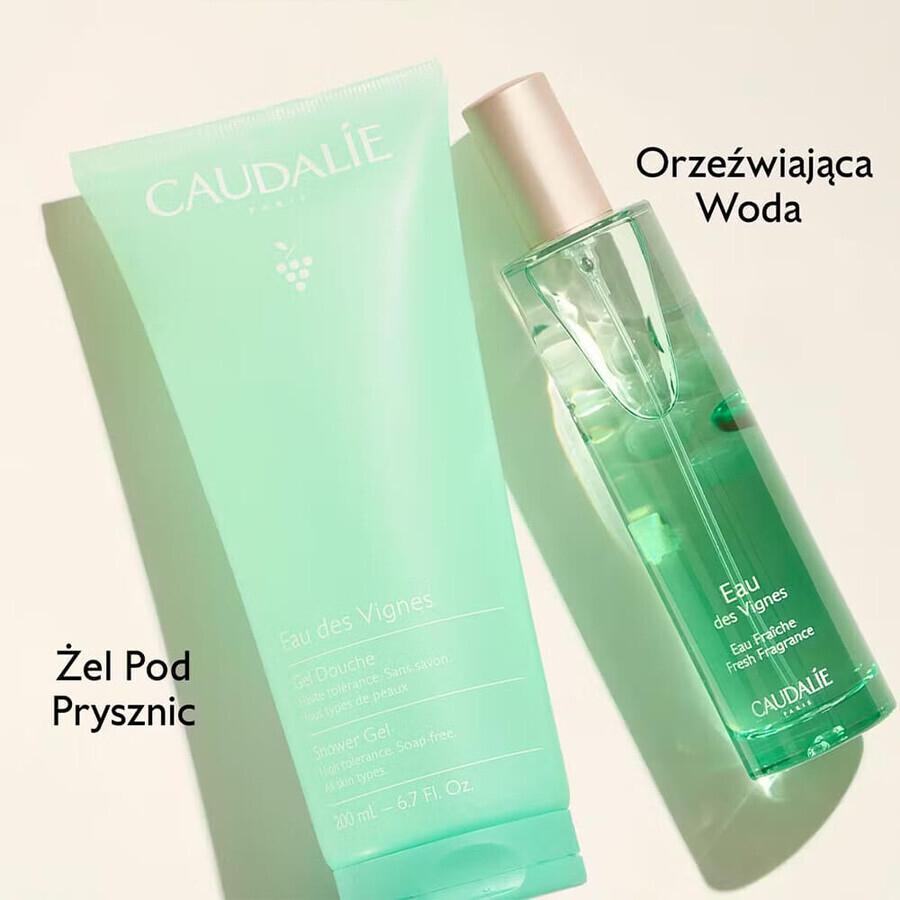 Caudalie Eau des Vignes, gel de duș, 200 ml