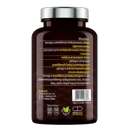 Essensey Vitamine C + Zinc, Bioflavonoïdes, 90 gélules