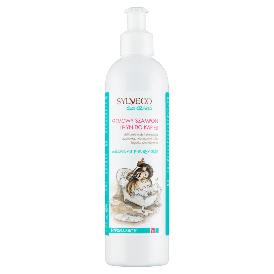 Sylveco baby set, face and body care cream, 300 ml + cream shampoo and bath lotion, from birth, 300 ml + soothing body sprinkle, 100 g