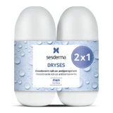 Sesderma Dryses, desodorante roll-on para hombre, 2 x 75 ml