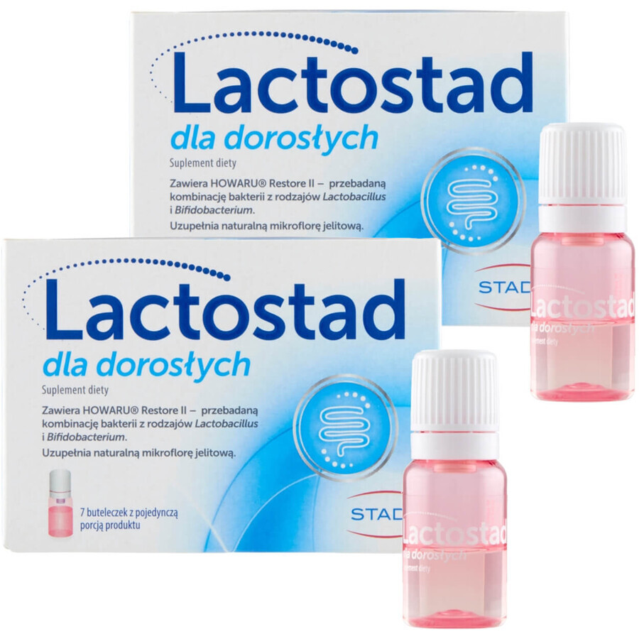 Set Lactostad per adulti, 2 x 7 bottiglie