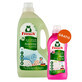 Frosch, fabric washing gel, aloe vera, 1.5 l + fabric softener concentrate, fig, 750 ml free of charge
