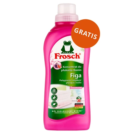 Frosch, gel suavizante, aloe vera, 1,5 l + suavizante concentrado, higo, 750 ml gratis