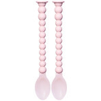 Luu Kids, Feeding Spoon Set, Velvet Blush, from 6 months, 2 pieces