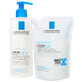 Kit La Roche-Posay Lipikar Syndet AP+, cremă de spălare corporală cu reumplere lipidică, de la naștere, 400 ml + rezervă, 400 ml
