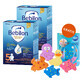 Bebilon Advance Pronutra 5 Junior set, nutritious milk-based formula, for preschooler, 2 x 1000 g + Canpol Babies, bath toy set, from birth, 5 pcs