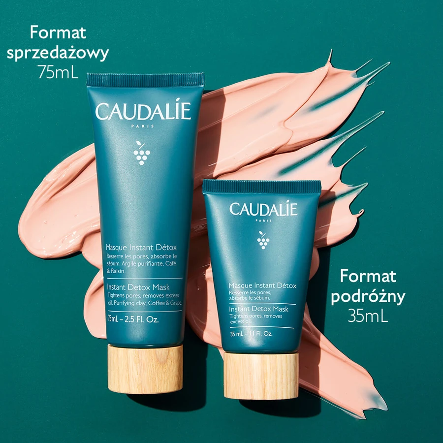 Caudalie Vinoclean, instant detoxifying mask, 75 ml