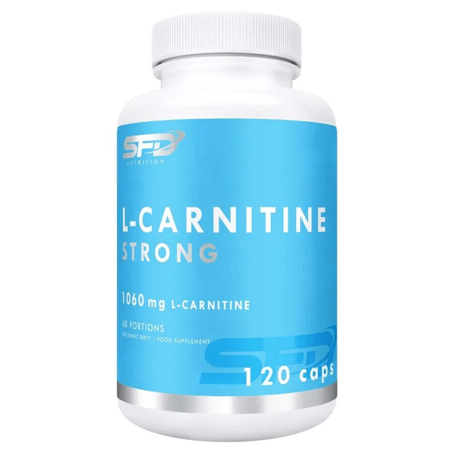 SFD L-Carnitine Sterk, L-Carnitine, 120 capsules