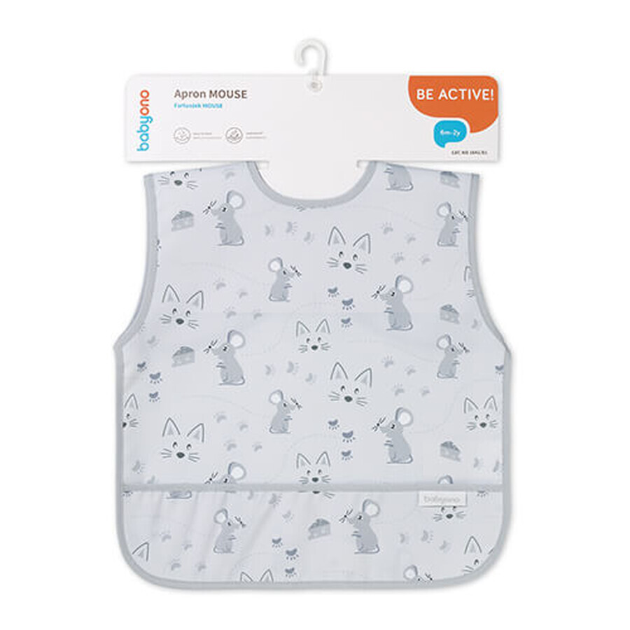 BabyOno, tablier, souris, 6-24 mois, 1 pc