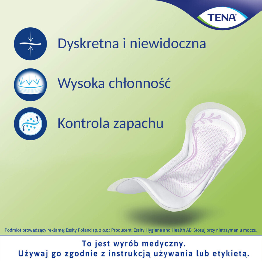 Tena Lady Slim set, urology pads, Mini, 6 x 20 pieces