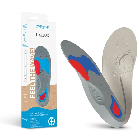 FootWave Hallux, semelles orthopédiques dynamiques, XLarge, 46-48, 1 paire