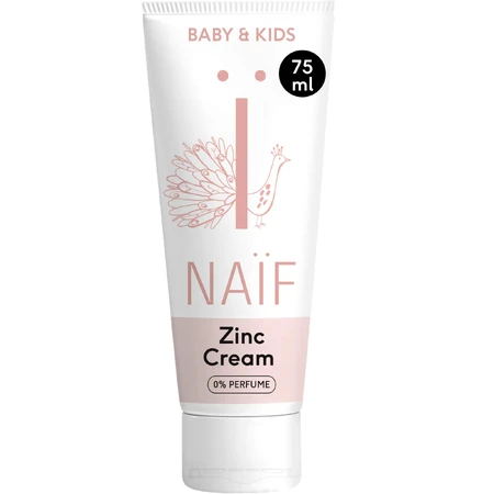 Naif Baby & Kids, crema para la dermatitis del pañal para bebés y niños desde el primer día, 75 ml