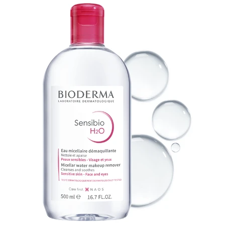 Bioderma Sensibio H2O, micellar water, sensitive skin, 500 ml
