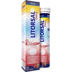 Zdrovit Litorsal Cereza, sabor cereza, 24 comprimidos efervescentes + Zdrovit Magnesio + Vitamina B6, sabor limón, 24 comprimidos efervescentes gratis