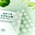 Skin1004 Madagascar Centella Spot Cover, ultra-thin hydrocolloid patch for imperfections, 22 pieces