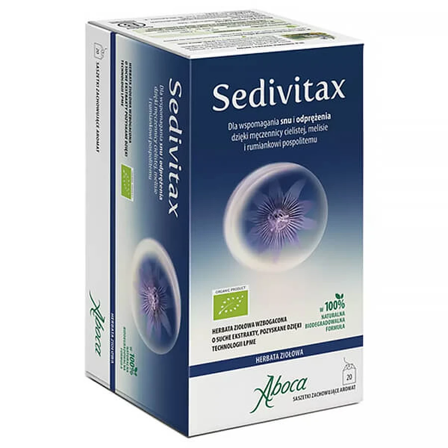 Sedivitax, kruidenthee, 20 builtjes