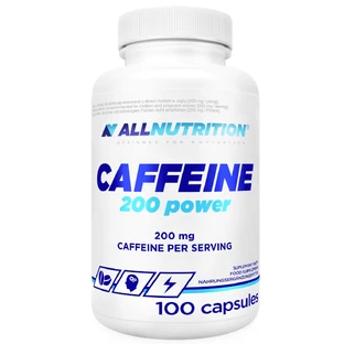 Allnutrition Cafeína 200 Power, 100 cápsulas