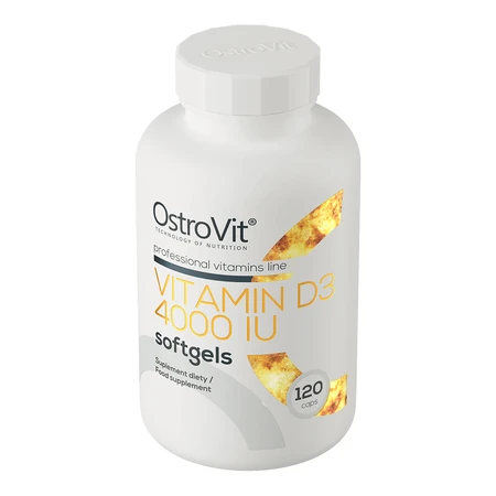 OstroVit Vitamin D3 4000 IU, 120 capsules