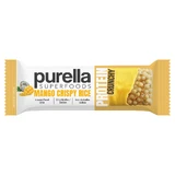 Purella Superfoods Protein Crunchy, baton proteinowy, mango crispy rice, 45 g