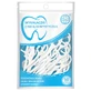 Testeo, dental floss toothpicks, white, 50 pieces